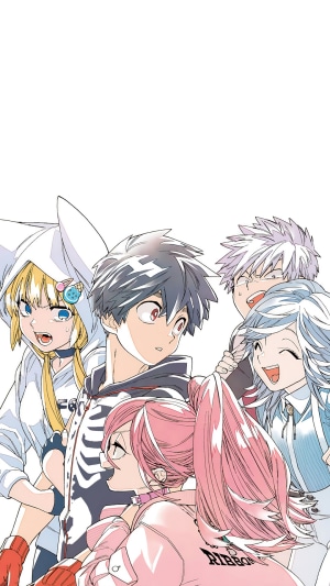 Kemono Jihen characters group portrait