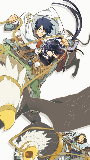 #1390317 Log Horizon, Anime, Griffin, Shiroe, Akatsuki, Naotsugu - Rare