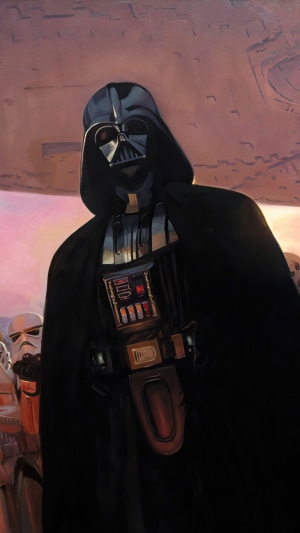 Darth Vader and Stormtroopers from Star Wars
