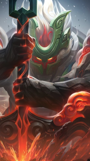 Nautilus from League of Legends Shan Hai Scrolls Splash Art