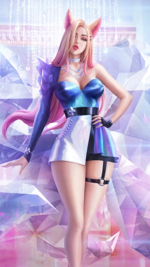 Ahri from League of Legends KDA All Out