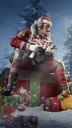 Winter Soldier from Call of Duty Mobile in Snow