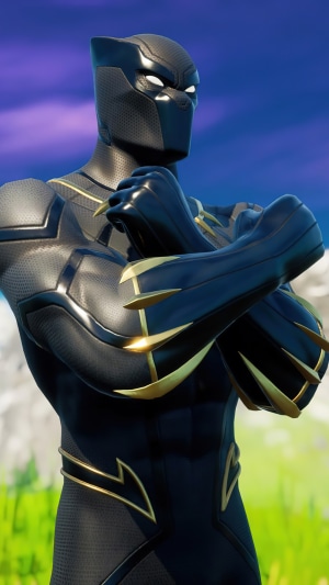 Black Panther from Fortnite