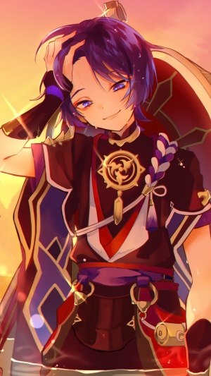 Scaramouche from Genshin Impact