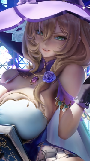 Lisa from Genshin Impact
