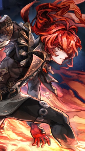 Diluc from Genshin Impact