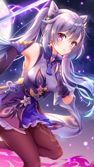 Keqing from Genshin Impact