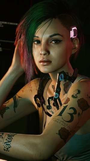 Judy Alvarez from Cyberpunk 2077