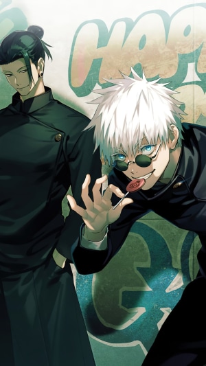 Satoru Gojo and Suguru Geto from Jujutsu Kaisen
