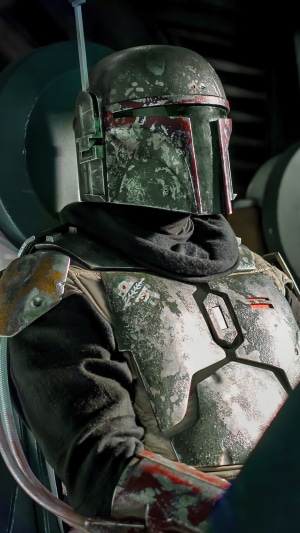 Boba Fett from The Mandalorian TV Series