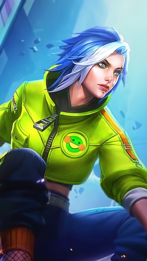 Benedetta from Mobile Legends in Action Pose
