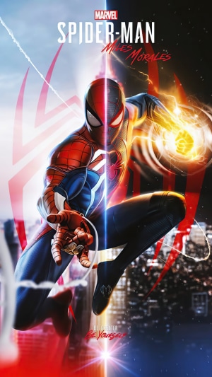 Marvel's Spider-Man: Miles Morales video game poster