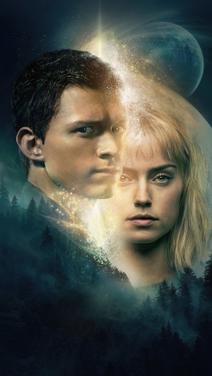 Chaos Walking Movie Poster with Tom Holland and Daisy Ridley