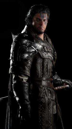 Man in armor from Crimson Desert