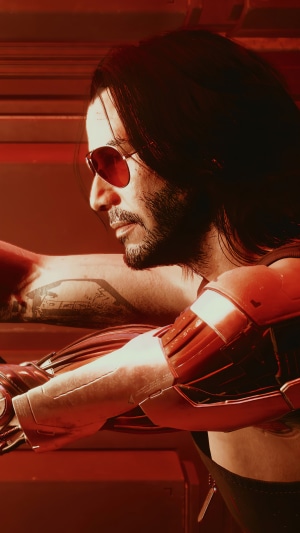 Johnny Silverhand from Cyberpunk 2077