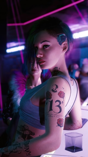 Judy Alvarez from Cyberpunk 2077