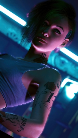 Judy Alvarez from Cyberpunk 2077