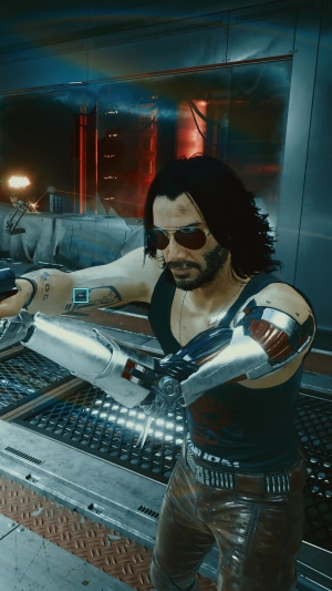 Johnny Silverhand from Cyberpunk 2077