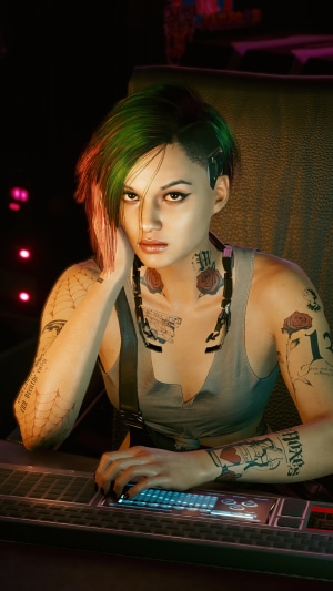 Judy Alvarez from Cyberpunk 2077