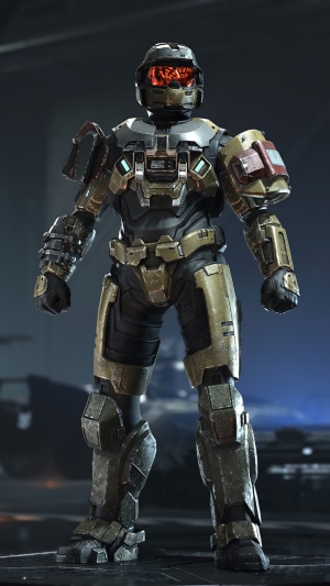 Spartan armor from Halo Infinite