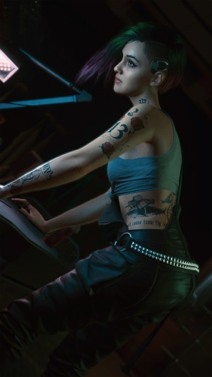 Judy Alvarez from Cyberpunk 2077
