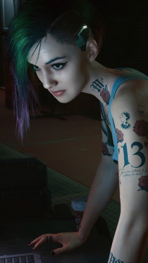 Judy Alvarez from Cyberpunk 2077