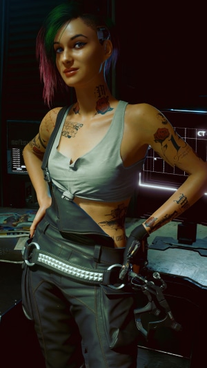 Judy Alvarez from Cyberpunk 2077