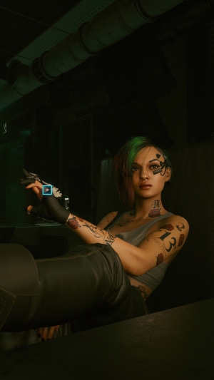 Judy Alvarez from Cyberpunk 2077