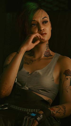 Judy Alvarez from Cyberpunk 2077