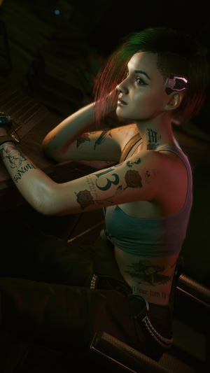 Judy Alvarez from Cyberpunk 2077