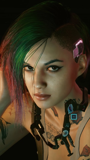 Judy Alvarez from Cyberpunk 2077