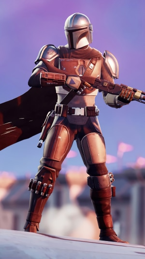 The Mandalorian from Fortnite