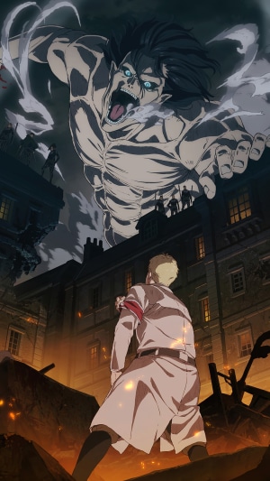 Eren Yeager's Attack Titan vs. Reiner Braun from Attack on Titan