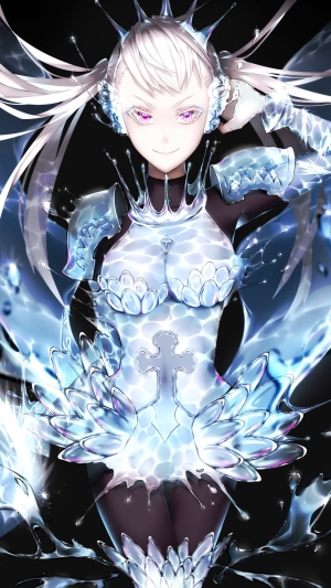 Noelle Silva from Black Clover in a detailed outfit
