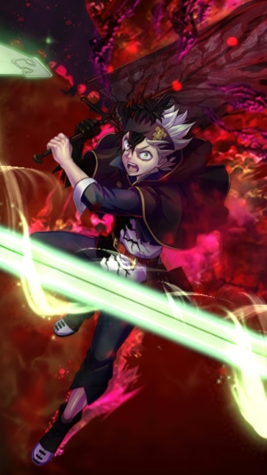 Asta from Black Clover with Demon-Slasher: Sword of the Demon Dweller