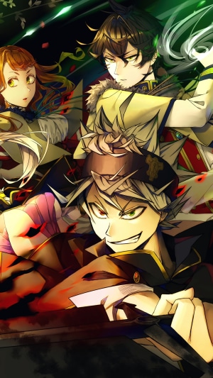 Black Clover Asta, Noelle Silva, and Yuno