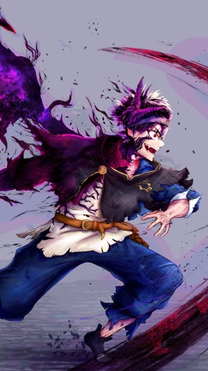 Asta in Demon Form from Black Clover