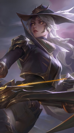 Ashe from League of Legends High Noon skin
