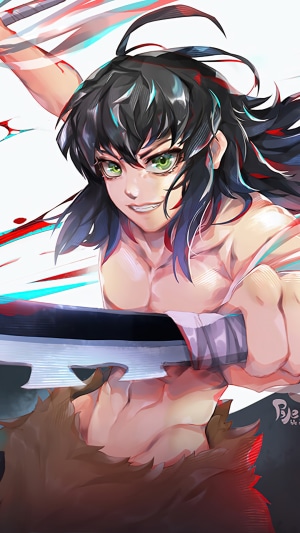 Inosuke Hashibira from Demon Slayer Kimetsu no Yaiba
