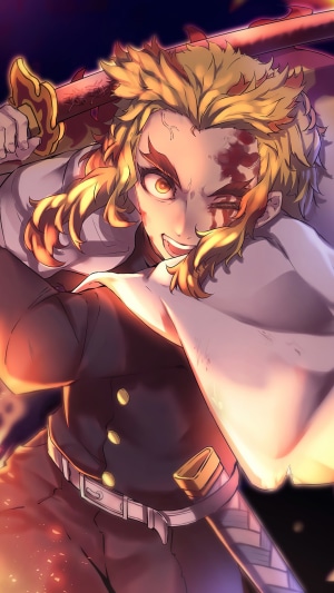 Kyojuro Rengoku from Demon Slayer