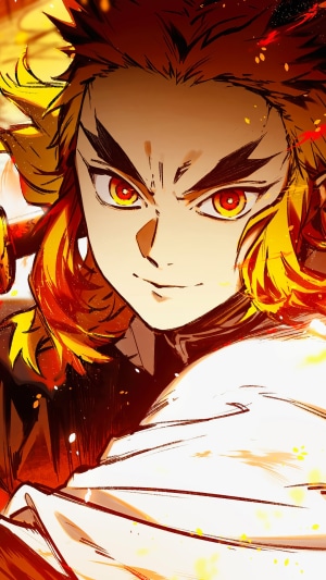 Kyojuro Rengoku from Demon Slayer Kimetsu no Yaiba
