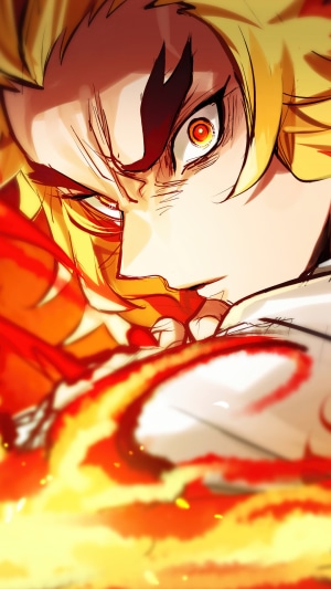 Kyojuro Rengoku from Demon Slayer Kimetsu no Yaiba