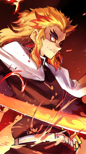 Kyojuro Rengoku from Demon Slayer Kimetsu no Yaiba