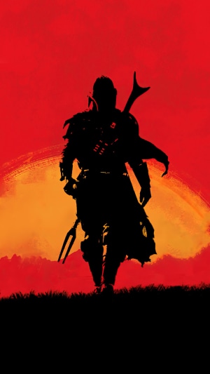 The Mandalorian from Star Wars Art