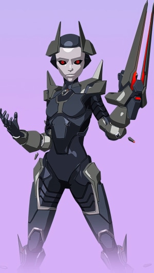 Lexa from Fortnite