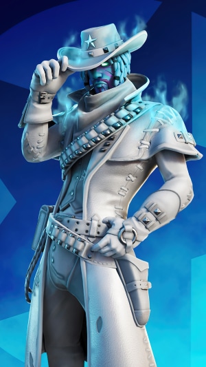 Fortnite Ghostly Cowboy Character