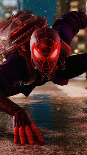 Miles Morales from Marvel's Spider-Man video game