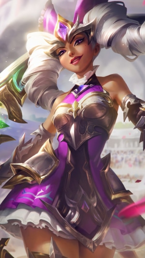 Battle Queen Qiyana from League of Legends Splash Art