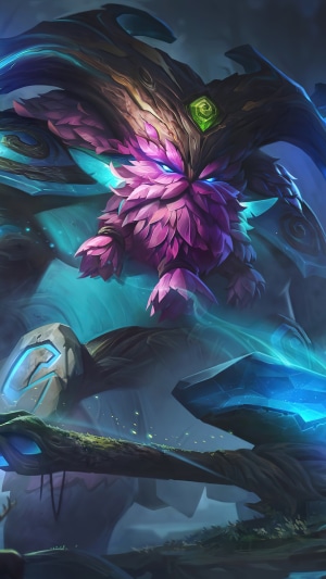 Elderwood Ornn from League of Legends Splash Art