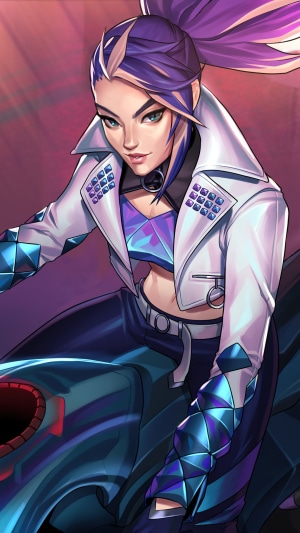 Akali from League of Legends KDA All Out